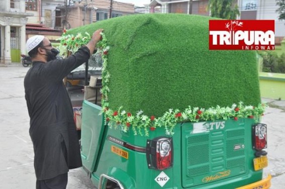 First Green Auto in Tripura 